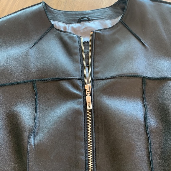 GUESS Genuine Leather Jacket - Picture 2 of 9